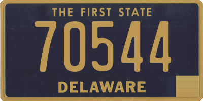 DE license plate 70544