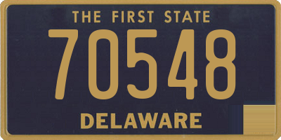 DE license plate 70548