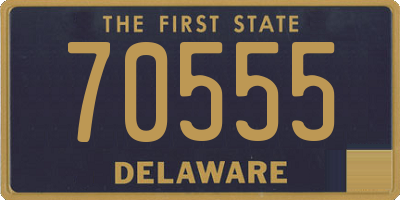 DE license plate 70555