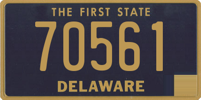 DE license plate 70561