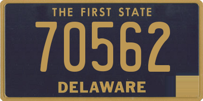 DE license plate 70562