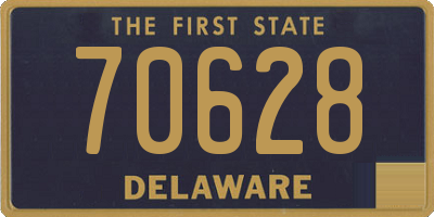 DE license plate 70628