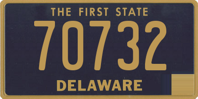 DE license plate 70732