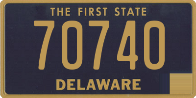 DE license plate 70740
