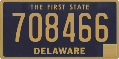 DE license plate 708466