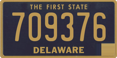 DE license plate 709376