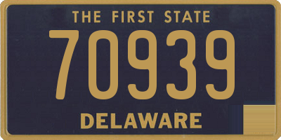 DE license plate 70939
