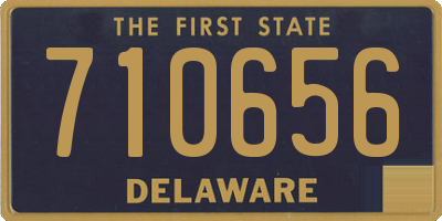 DE license plate 710656