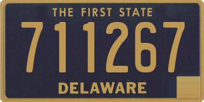 DE license plate 711267