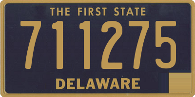 DE license plate 711275