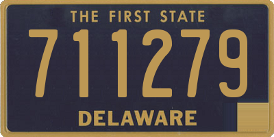 DE license plate 711279