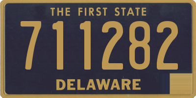 DE license plate 711282