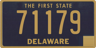 DE license plate 71179