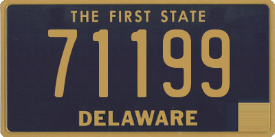 DE license plate 71199