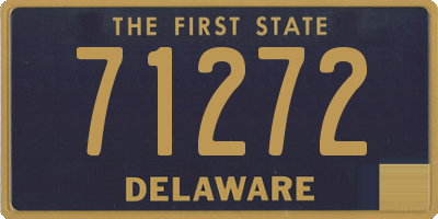 DE license plate 71272