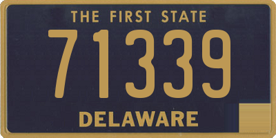 DE license plate 71339