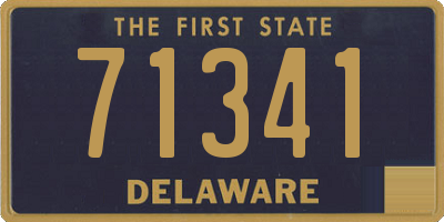 DE license plate 71341