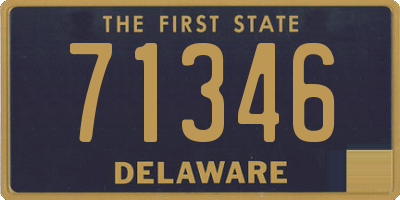 DE license plate 71346