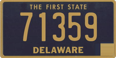 DE license plate 71359