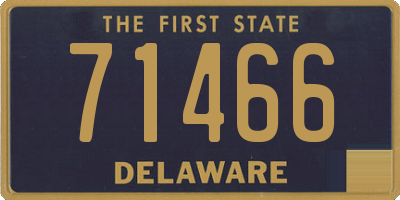 DE license plate 71466