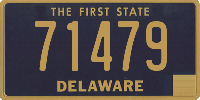 DE license plate 71479