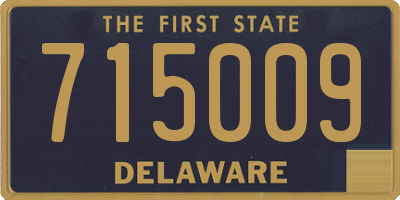 DE license plate 715009
