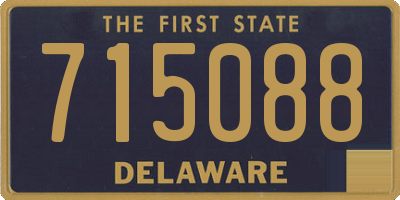DE license plate 715088
