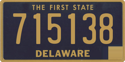 DE license plate 715138