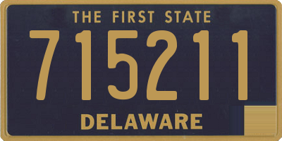 DE license plate 715211