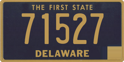 DE license plate 71527