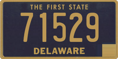 DE license plate 71529