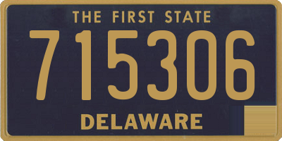 DE license plate 715306