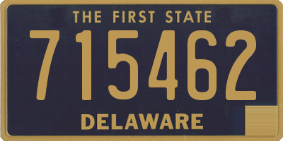 DE license plate 715462