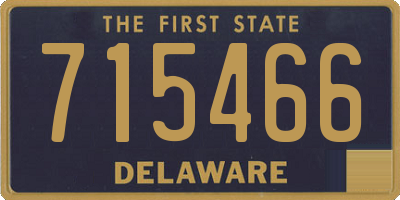 DE license plate 715466