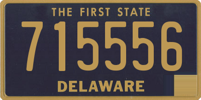 DE license plate 715556