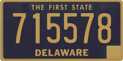 DE license plate 715578