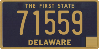 DE license plate 71559