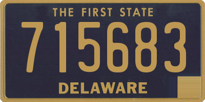 DE license plate 715683