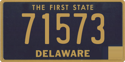 DE license plate 71573