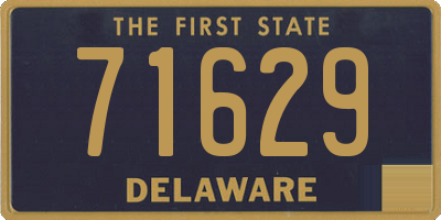 DE license plate 71629