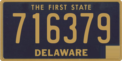 DE license plate 716379