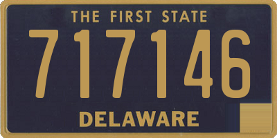 DE license plate 717146