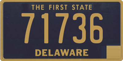 DE license plate 71736