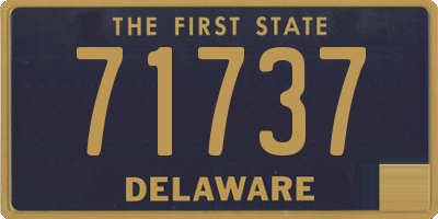 DE license plate 71737