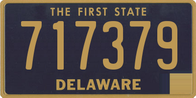 DE license plate 717379
