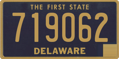 DE license plate 719062