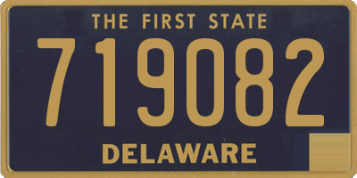 DE license plate 719082