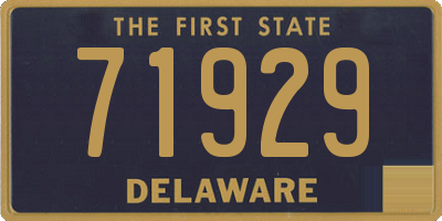 DE license plate 71929