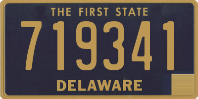 DE license plate 719341