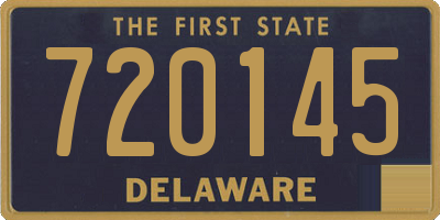 DE license plate 720145